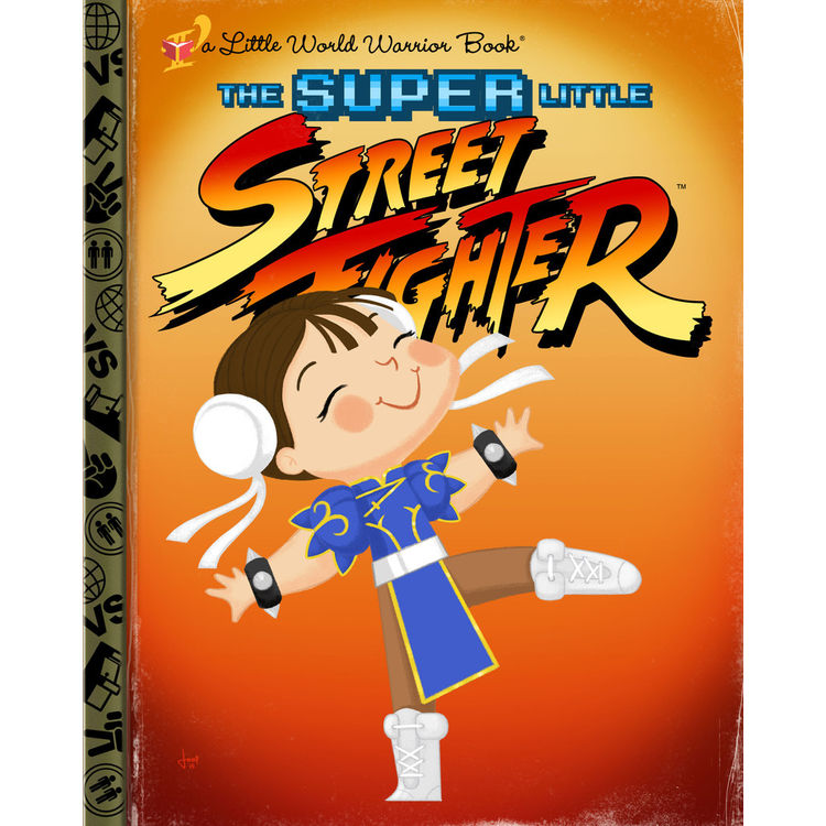"The Super Little Street Fighter" Print by Joey Spiotto