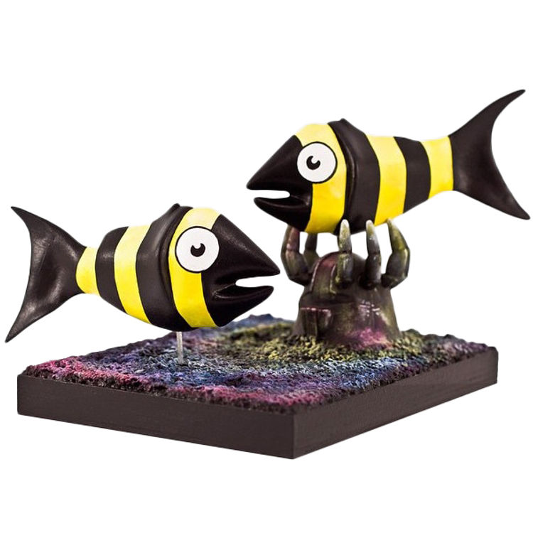 Fighting Fish by Lunartik (Matt Jones)