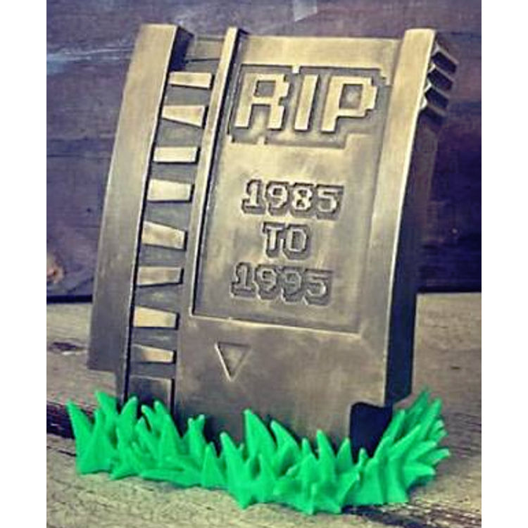 2" Mini Gold 10-Doh! Tombstones Mini by Nate Mitchell