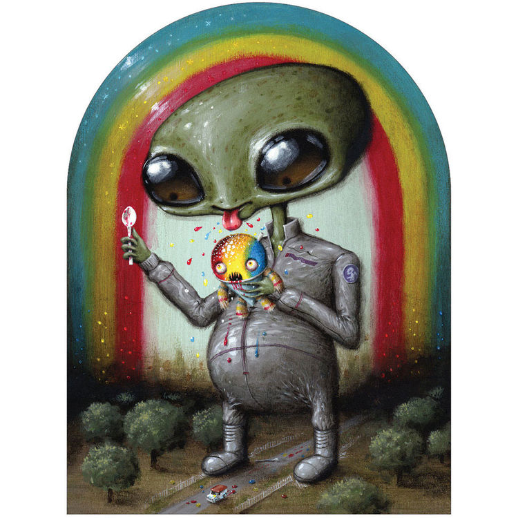 Martian Toys Rainbow by Jason Limon