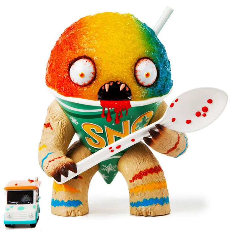 Rainbow Abominable Snowcone by Jason Limon