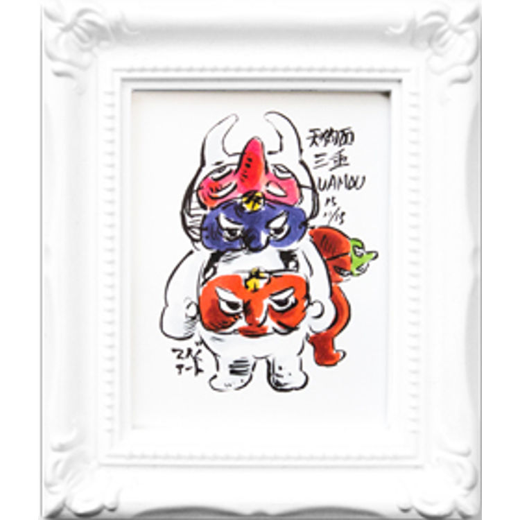 Japanese Noh theatre by Tengu Art