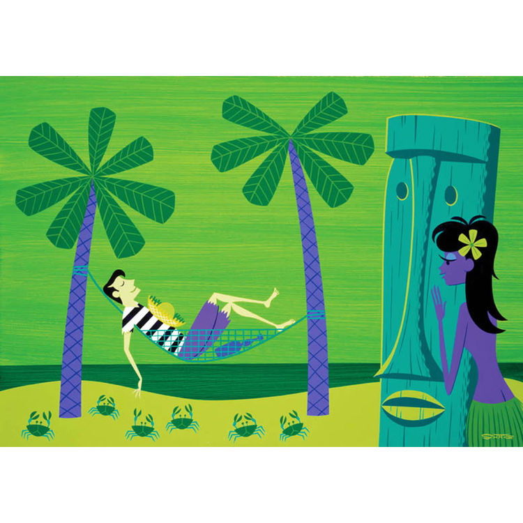 The Plastered Castaway by Shag (Josh Agle)