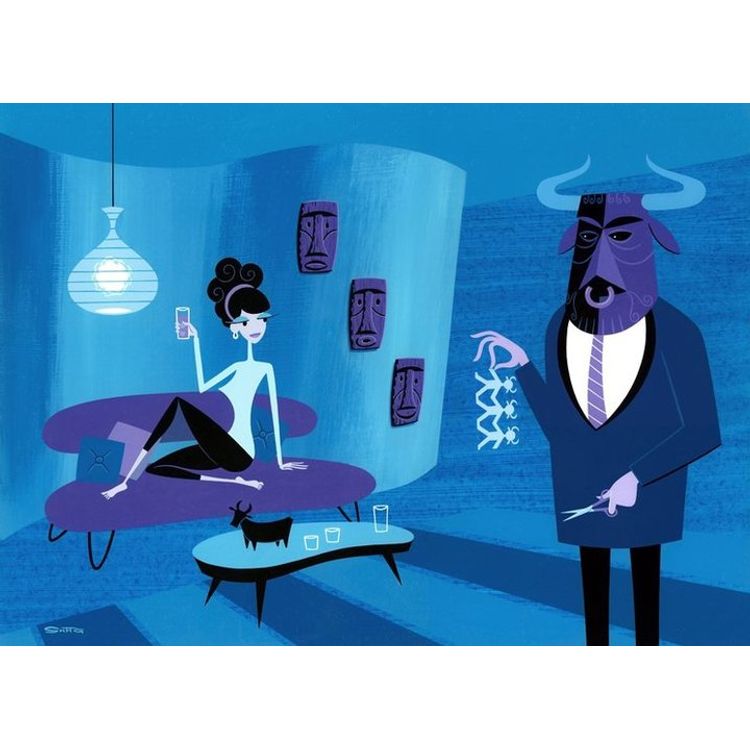 The Cutter by Shag (Josh Agle)