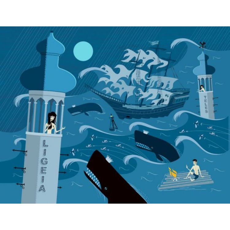 Seventh Sea by Shag (Josh Agle)