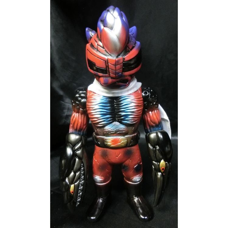 NeXT Man No. 2 StrongARM (head: purplish red marble / body : black molding / meta-red ・ black paint) by Real X Head (Mori Katsura)