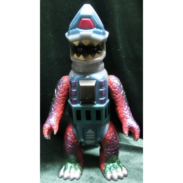 Cyborg The Golan [ KIYOKA IKEDA CUSTOM / Oneoff / red / Gurerame molding / silver / gold / green / purple ] by Gargamel (Kiyoka Ikeda)