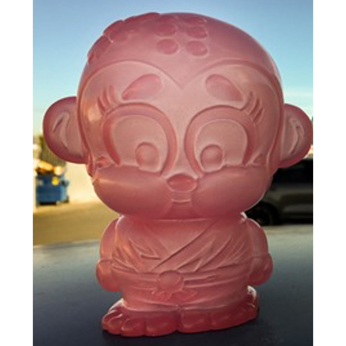 Monkey Kung Fu Chubs - Shao Mei - clear Pink GID