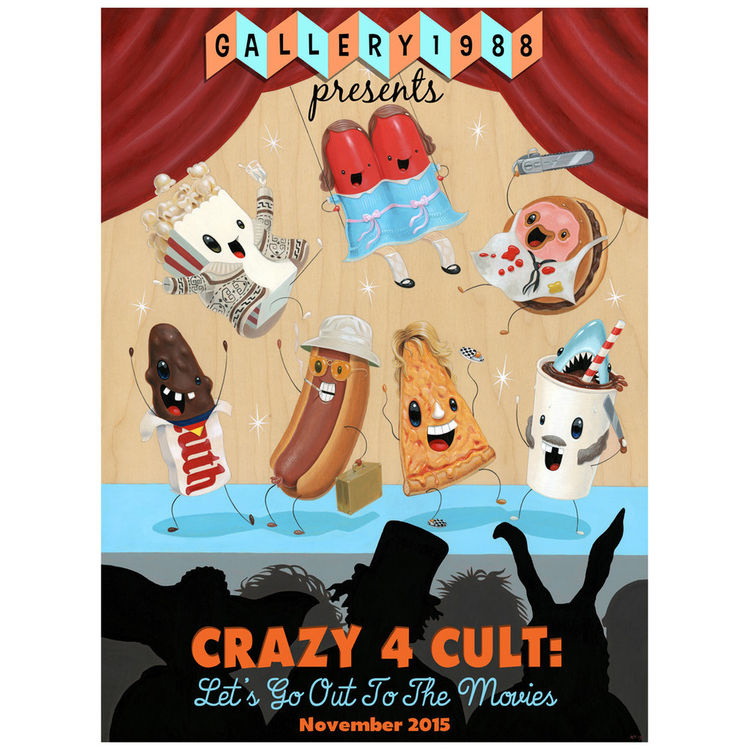 "Crazy 4 Cult 9" Poster by Cuddly Rigor Mortis