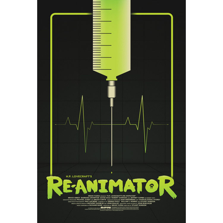 "Re-Animator" Print by Andrew Heath