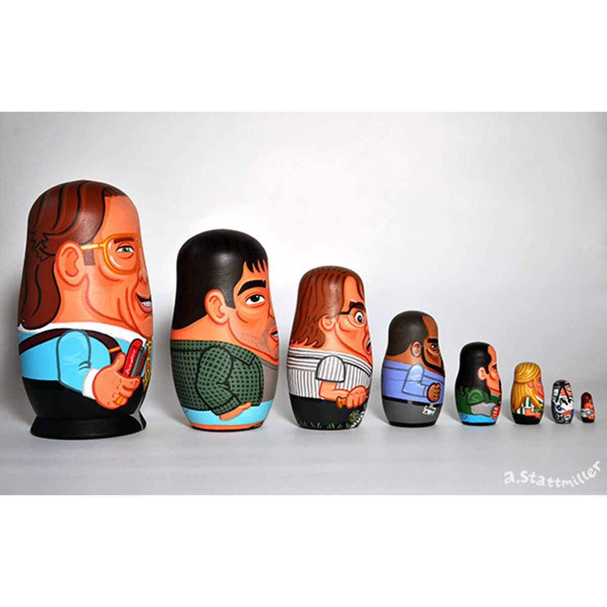 Office Space Nesting Dolls
