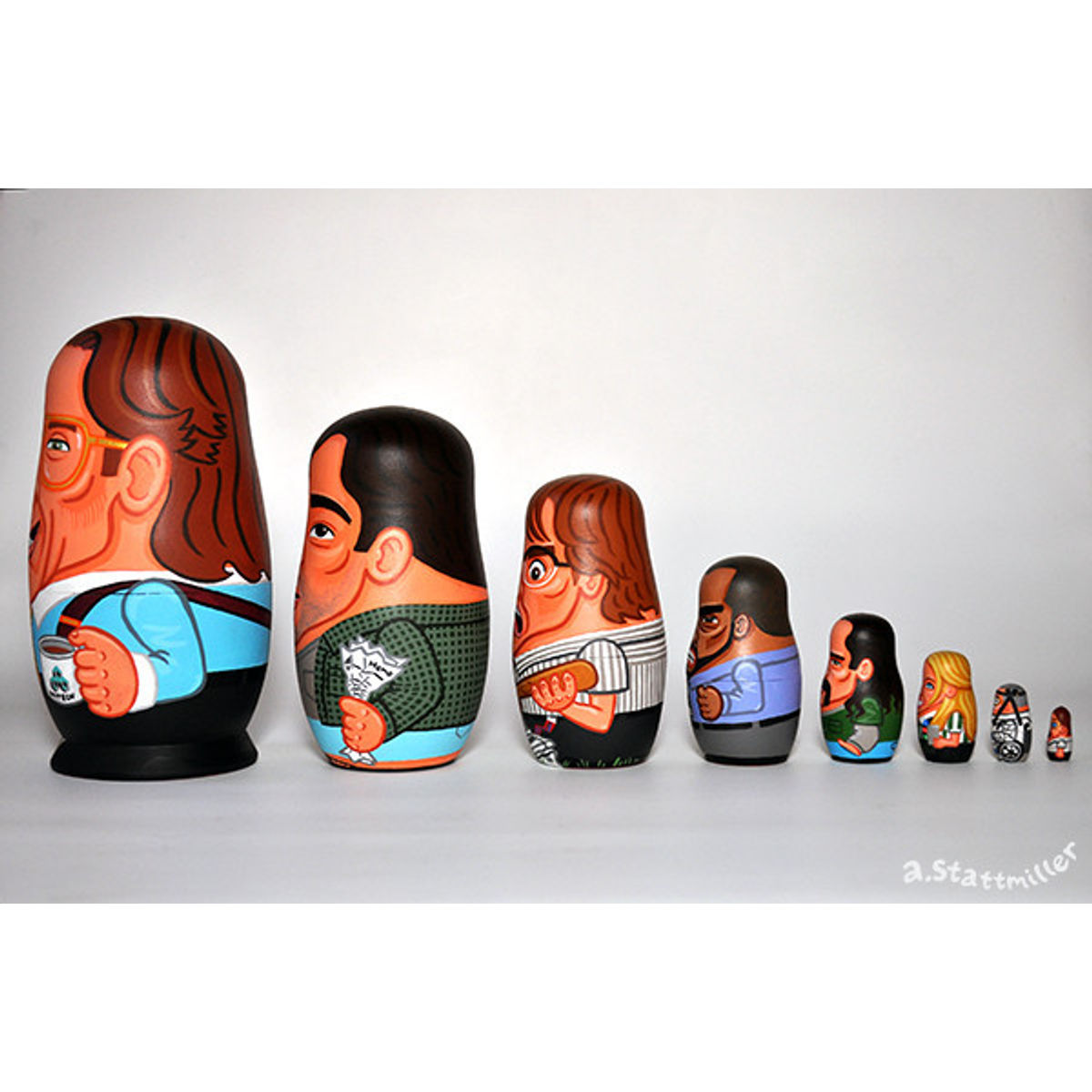 Office Space Nesting Dolls