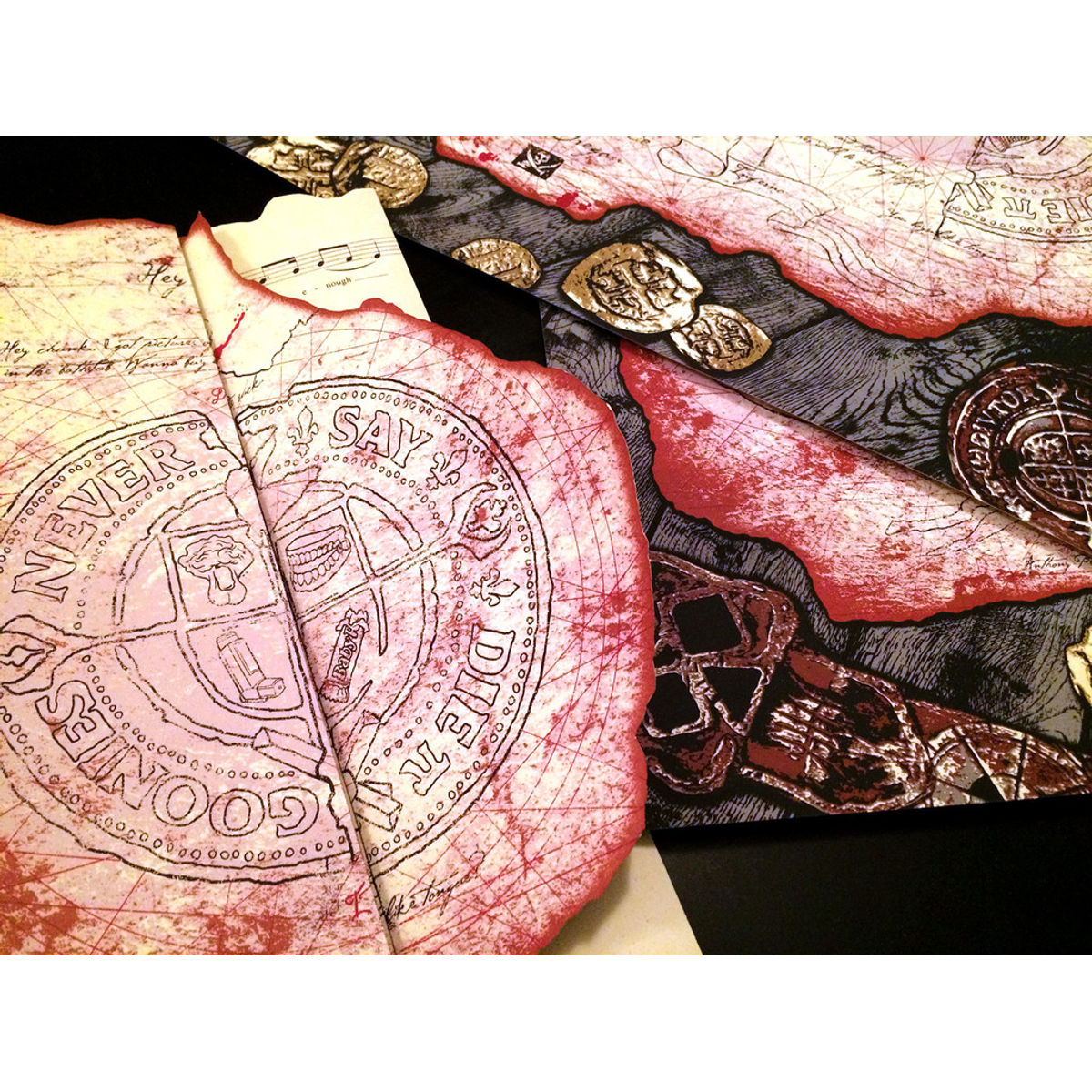 "Booty Trap Treasure Map" Print