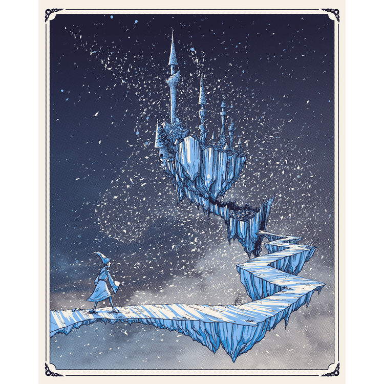 "Schmendrick, the Hero (Variant)" Print by Barry Blankenship