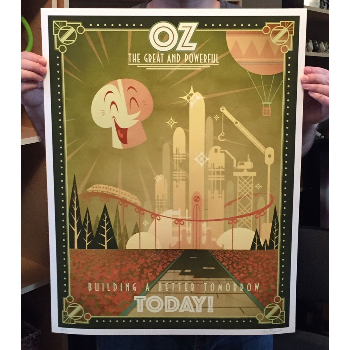"Building A Better Tomorrow Today" Print