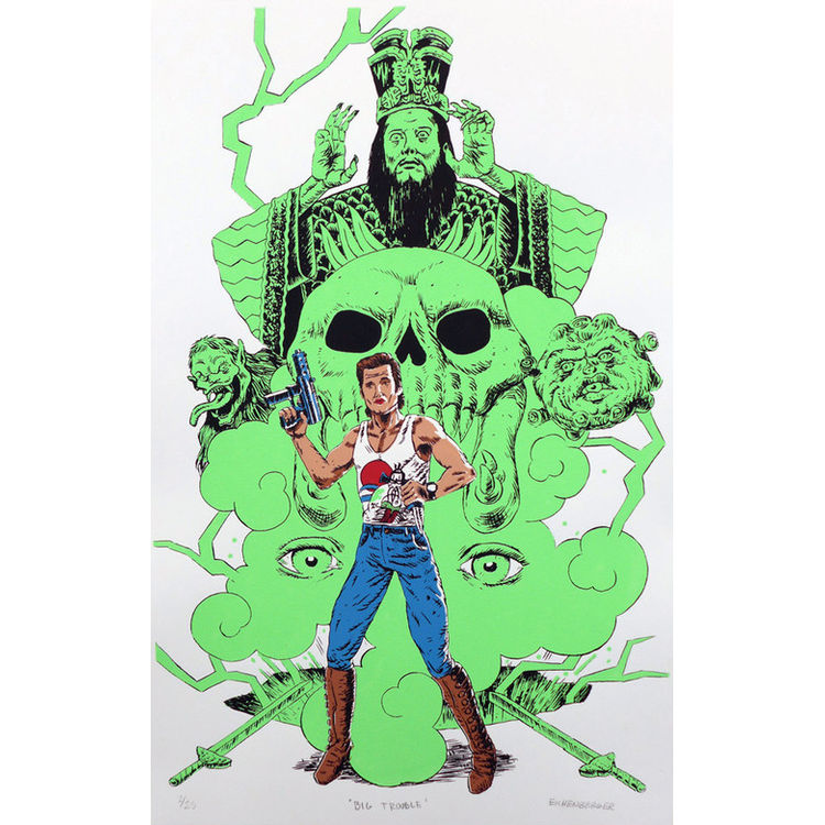 "Big Trouble" Print by David Eichenberger