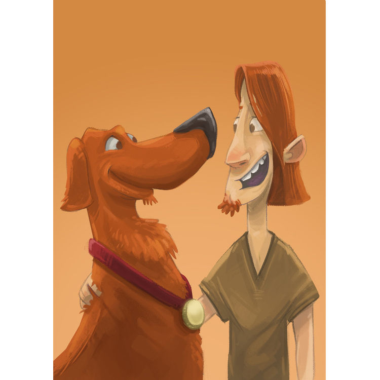 "The Golden" Print by Dustin Burkes-Larranaga
