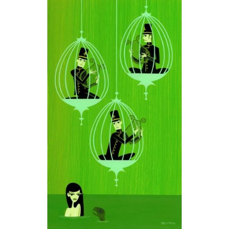 The Imprisoned Chorus by Shag (Josh Agle)