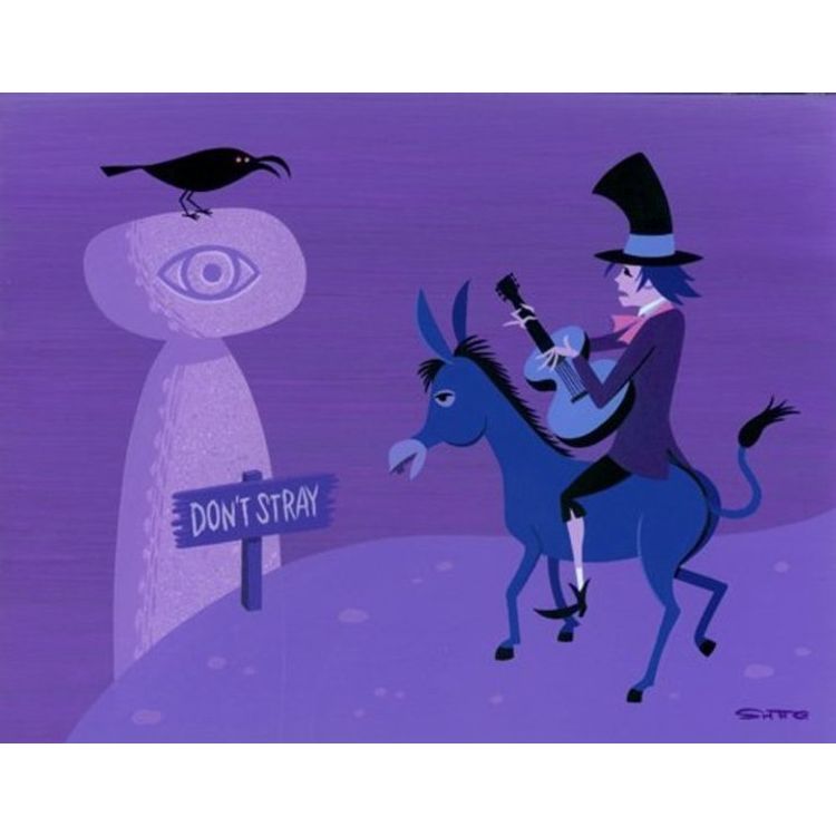 His Good Advice by Shag (Josh Agle)
