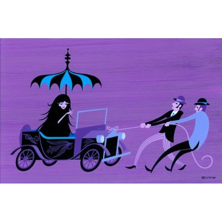 The Untimely Tug by Shag (Josh Agle)