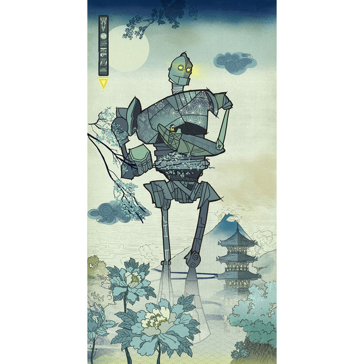 "Titan Wandering" Print by Graham Carter