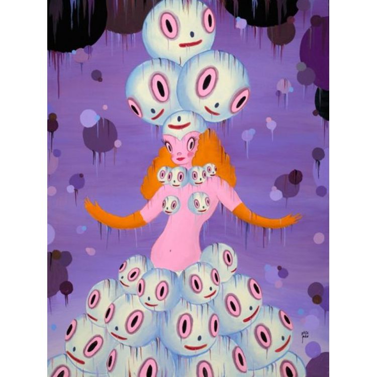 The Bubble Girl by Gary Baseman