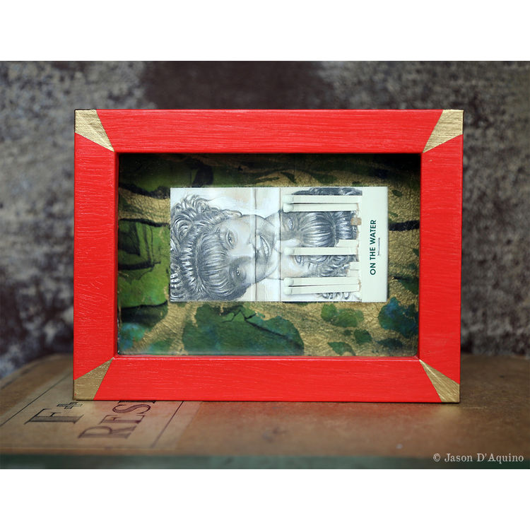 "Laura Palmer" Framed Print by Jason D'Aquino
