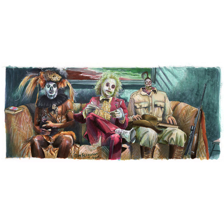 "Beetlejuice - Well looks like I'm Next" Print by Jim Ferguson