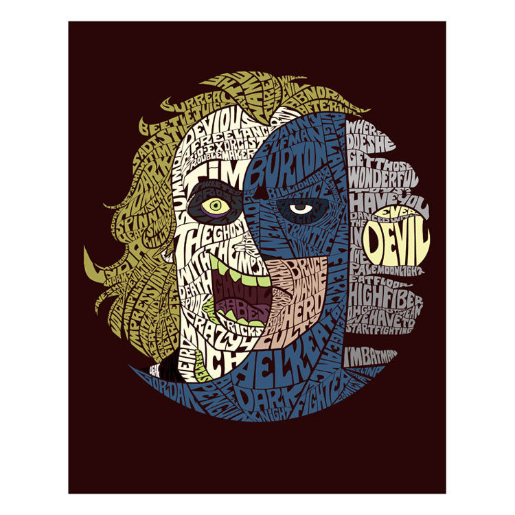 "Two sides of Keaton" Print by Josh Mirman