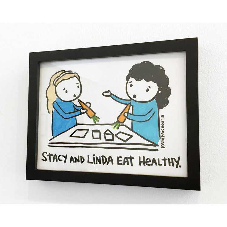 Eat Healthy by Kate Micucci
