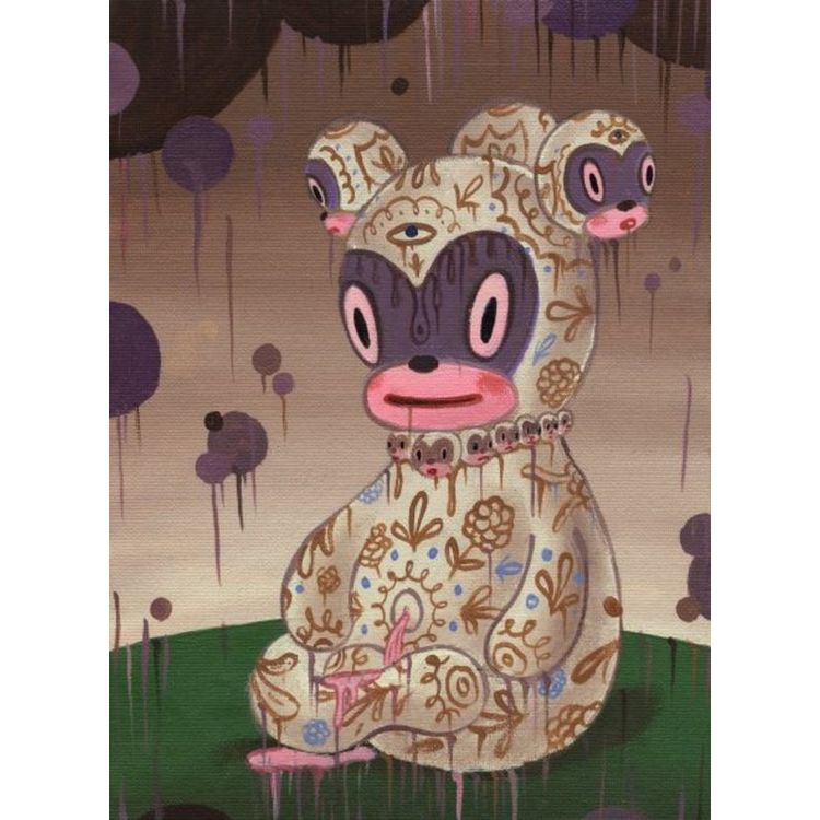 The Contemplation of The Enlightened Chou by Gary Baseman