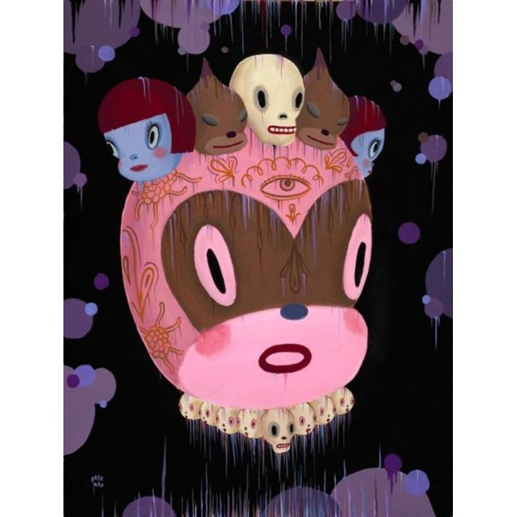The Crowning of The Enlightened One by Gary Baseman