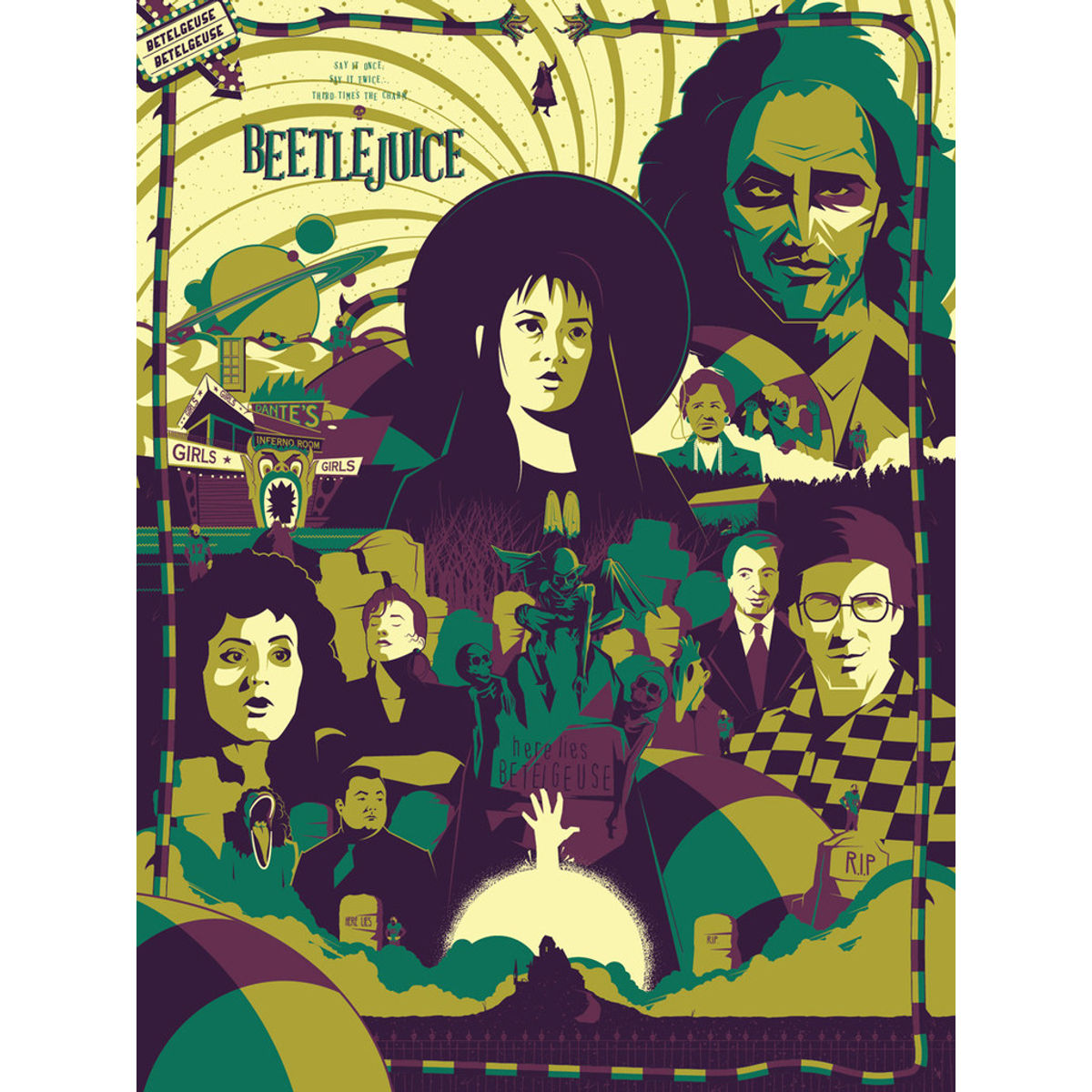 "Beetlejuice" Print