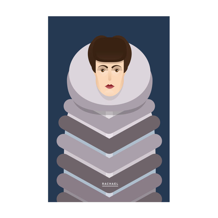 "Rachel" Print by Known As Unknown (Martin Donnelly)