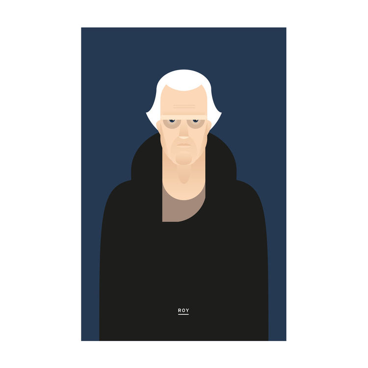 "Roy" Print by Known As Unknown (Martin Donnelly)