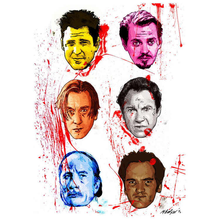 "Dogs" Print by Matthew Brazier