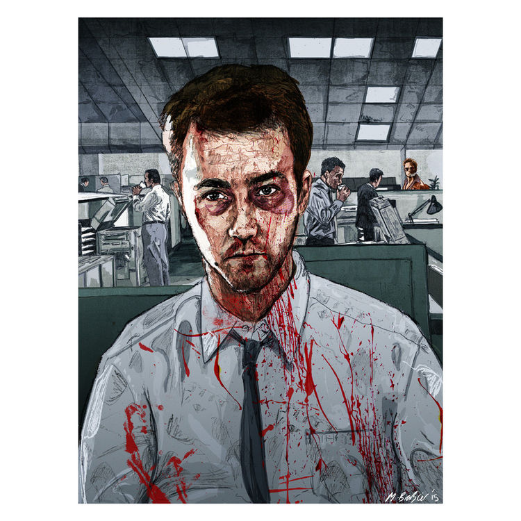 "I am Jack's complete lack of surprise" Print by Matthew Brazier