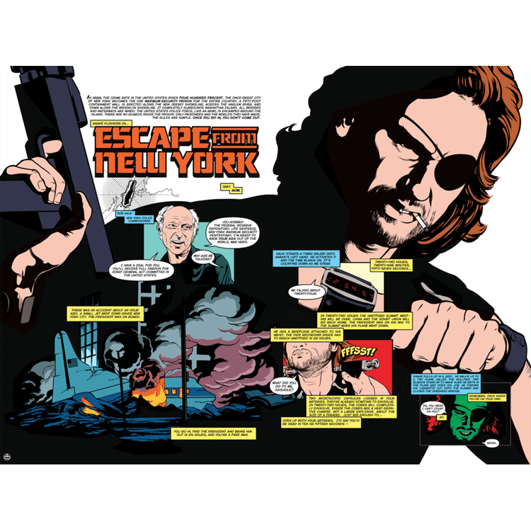 "Escape From New York" Print by Matthew Skiff