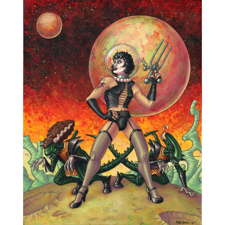 Science Fiction Double Feature by Mike Bilz