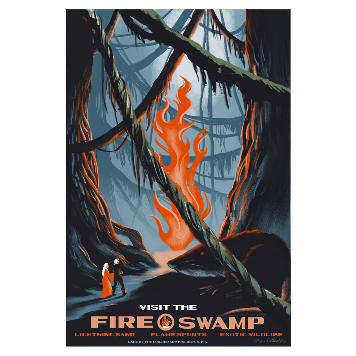 "Visit the Fire Swamp" Print