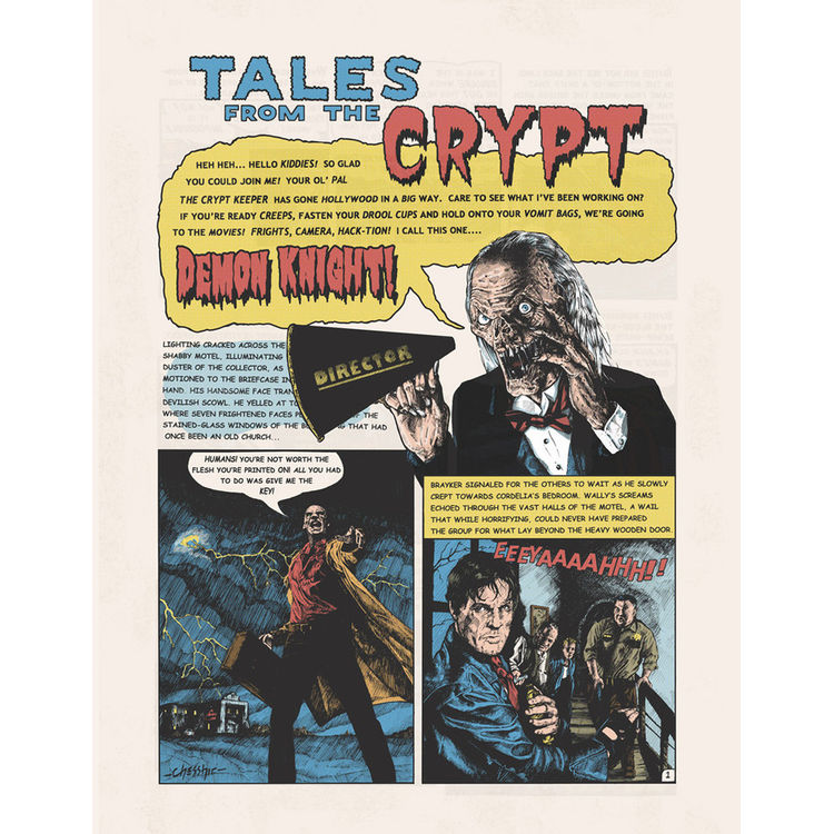 "Demon Knight" Print by Nathan Chesshir