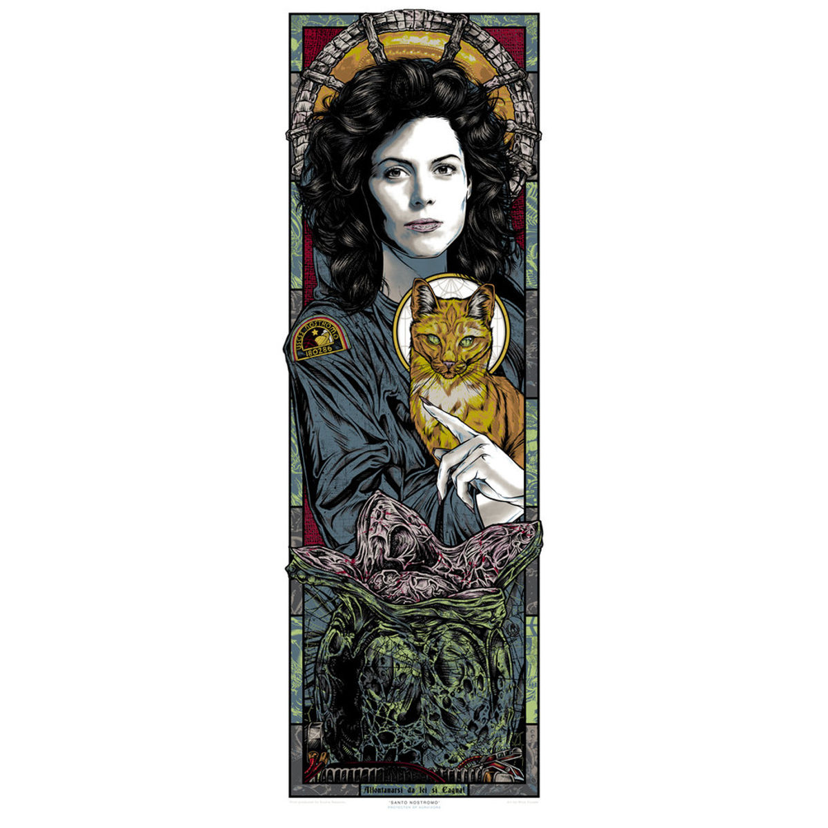 "Santo Nostromo" Print