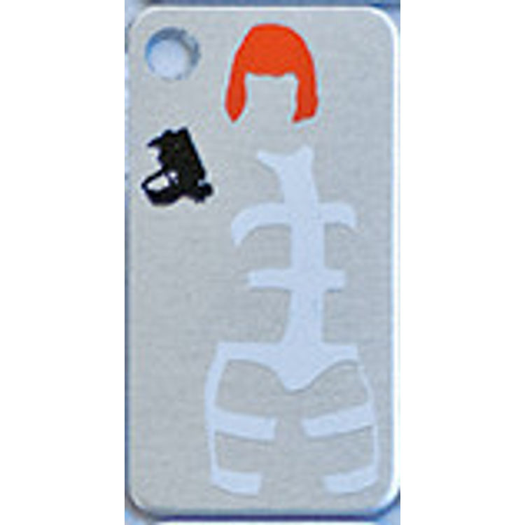 "LeeLoo" Keychain by Simon Kangiser