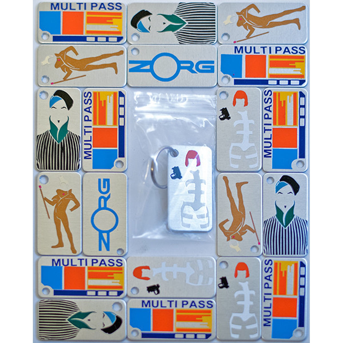 "Multipass" Keychain