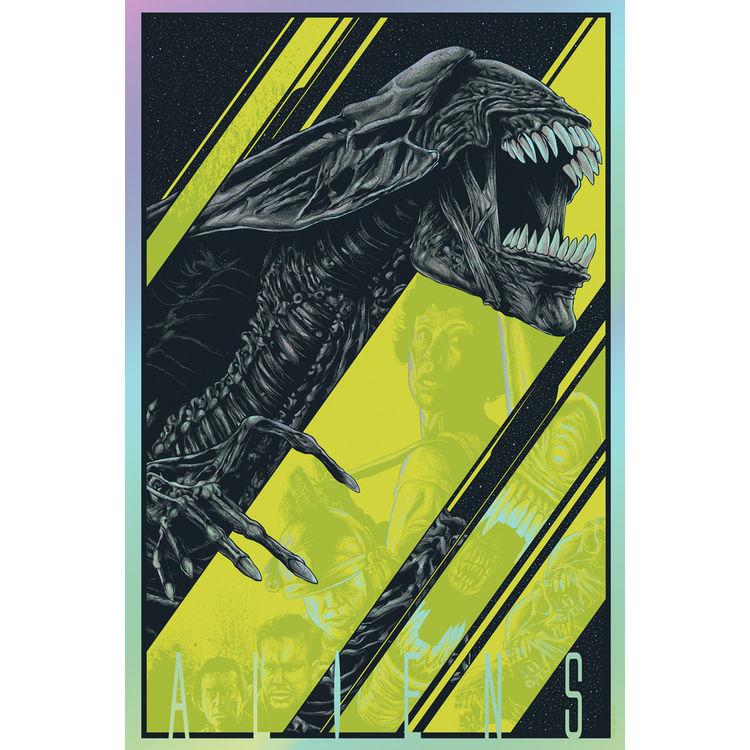"Aliens (Variant)" Print by Steven Luros Holliday