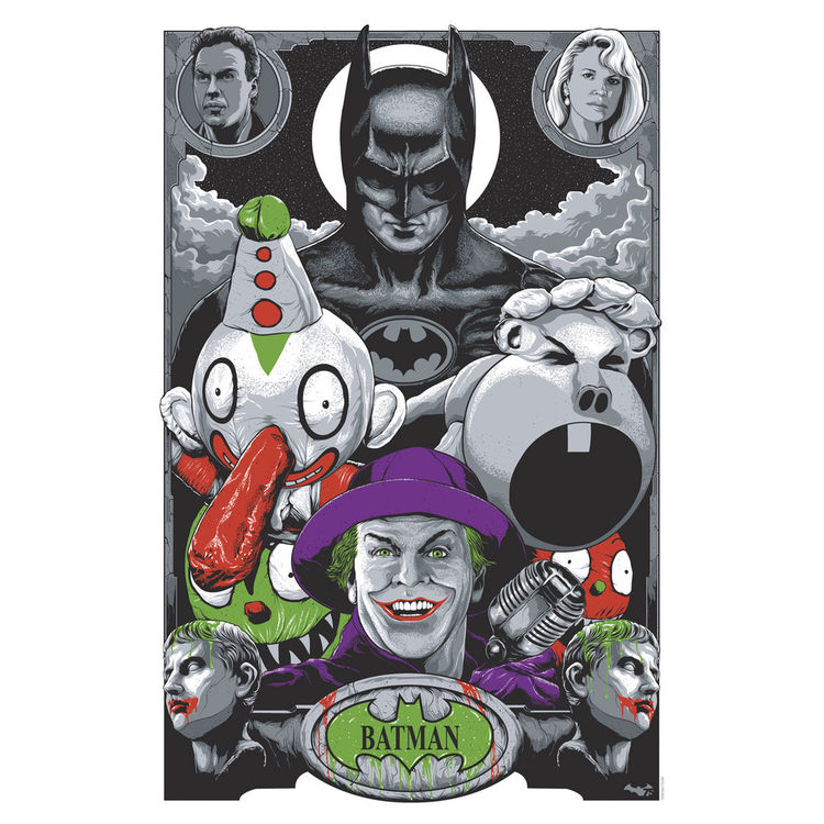 "Batman 1989" Print by Steven Luros Holliday