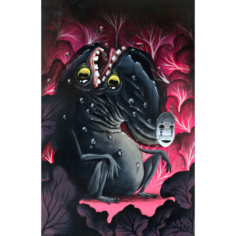 NoFace Still Alone by Veks Van Hillik