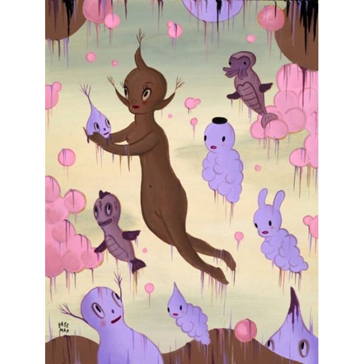 The Dawn of The Tree Nymph by Gary Baseman