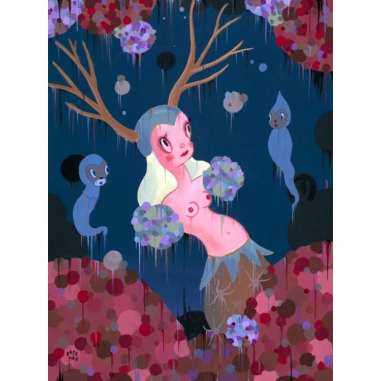 The Blooming of Venison by Gary Baseman