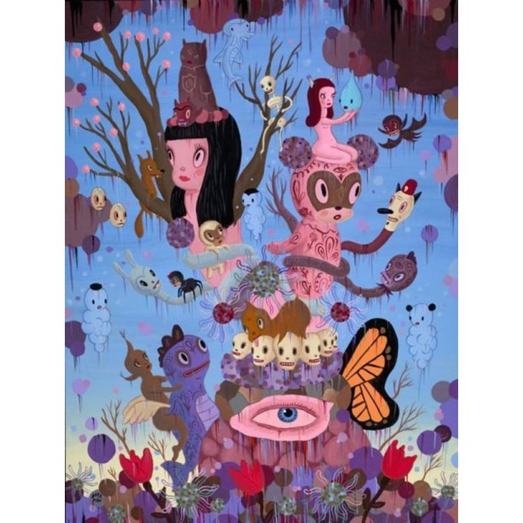 The Explosion of Dream Reality by Gary Baseman